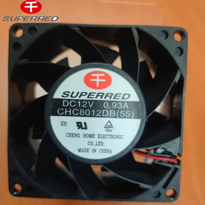 Silent And Powerful 12V DC Computer Fan AWG26 Leadwire For Cooling